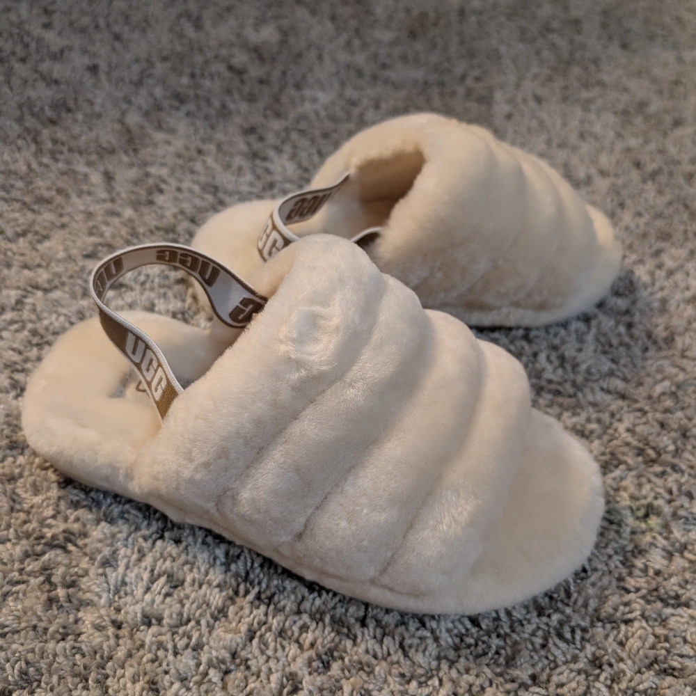 NEW! Kids Ugg Sling Back Slippers